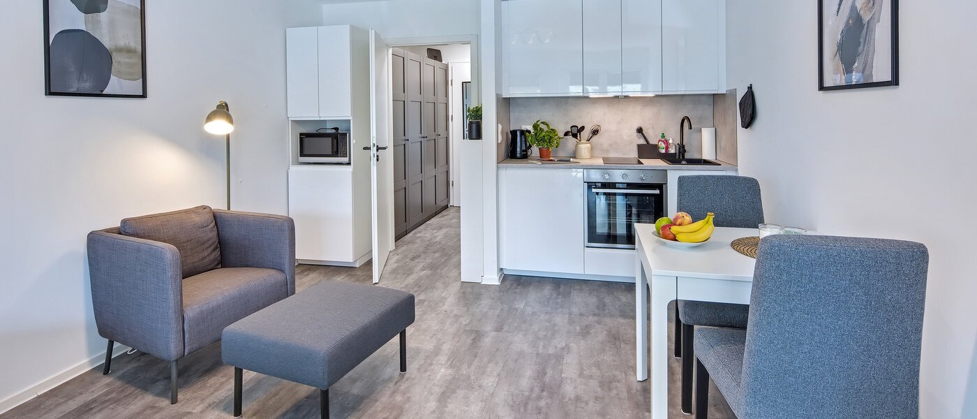 apartment München Neuhausen 03 living area 14547