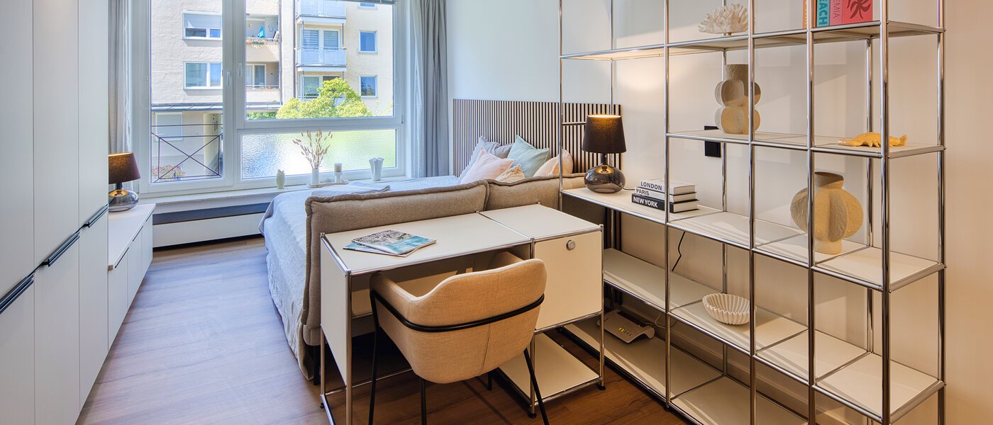 apartment München Schwabing-West 01 living area 14552