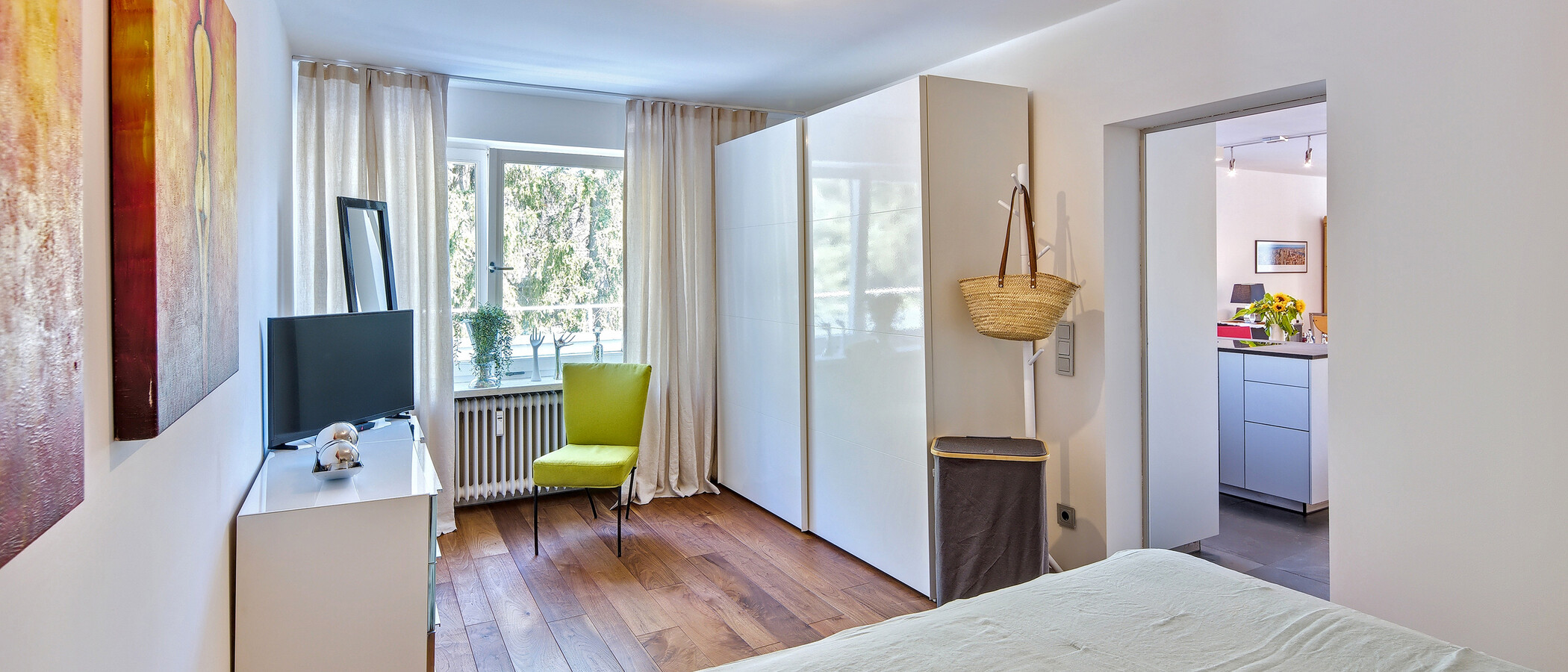 penthouse München Nymphenburg 03 bedroom 14553