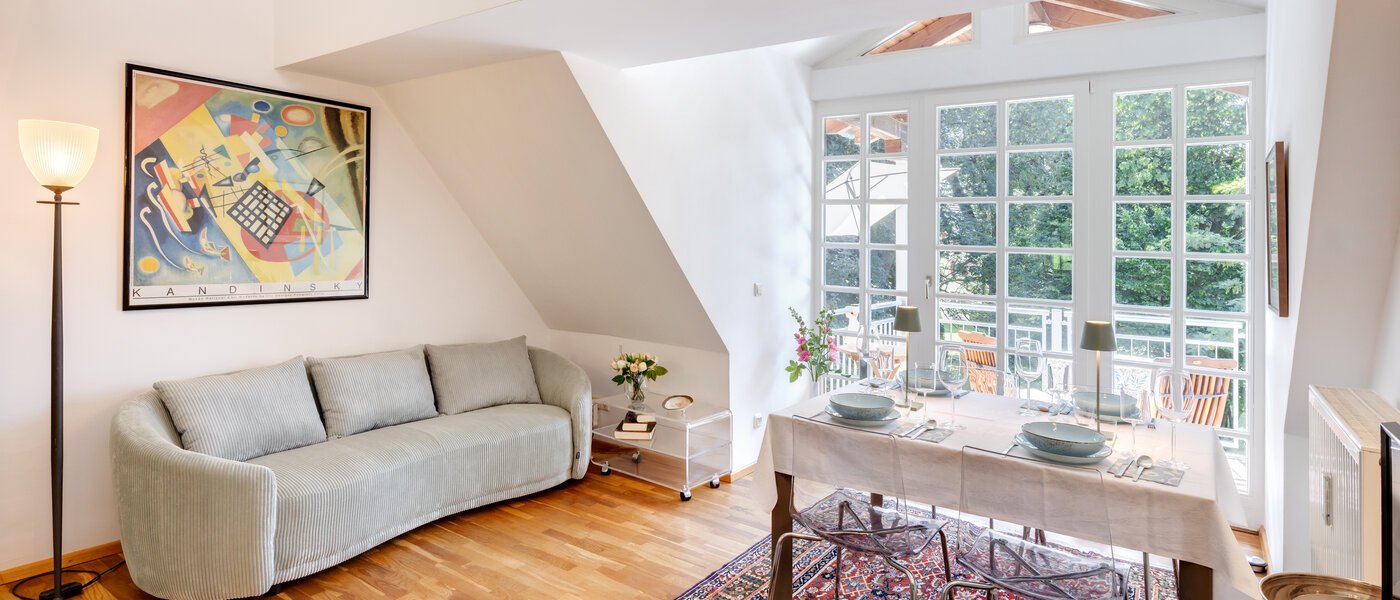 maisonette-gallery apartment München Ramersdorf 02 living area 14556