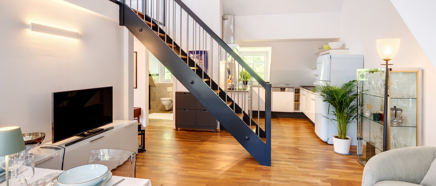 maisonette-gallery apartment München Ramersdorf 03 living area 14556