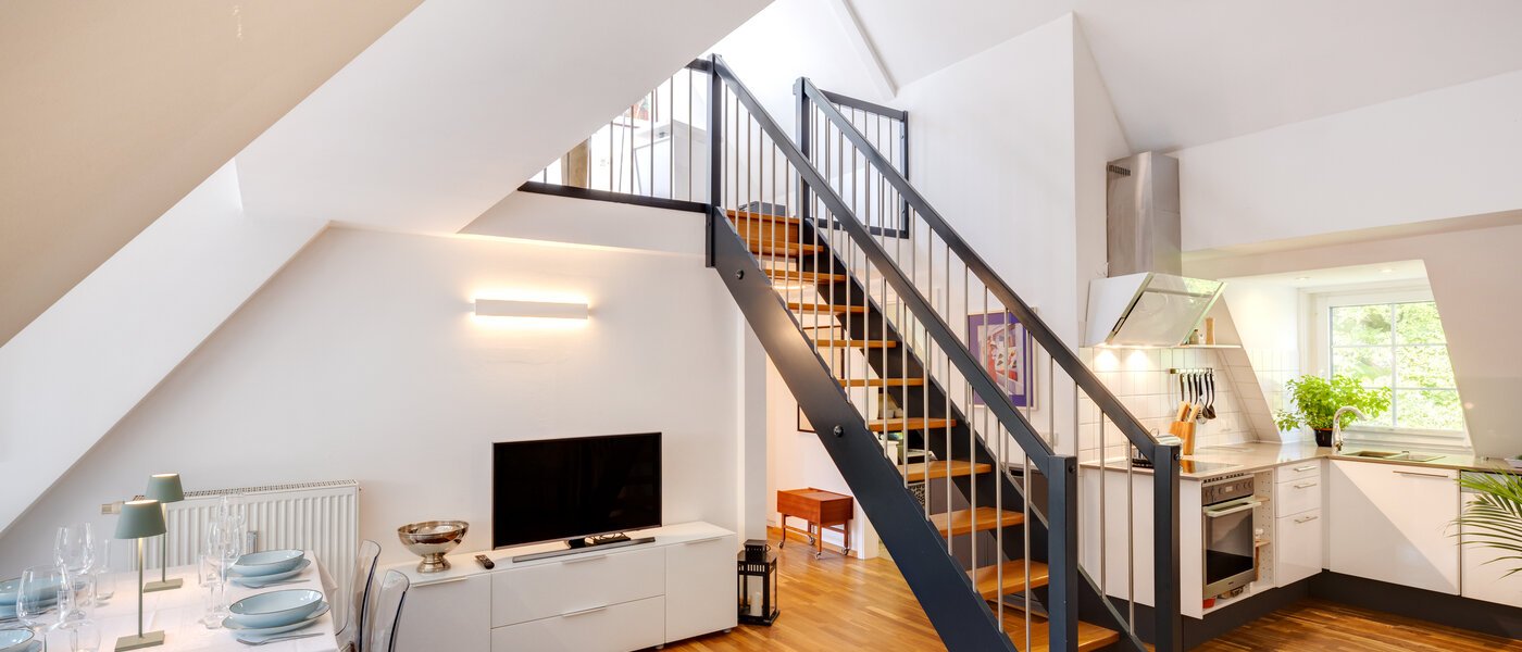 maisonette-gallery apartment München Ramersdorf 04 living area 14556