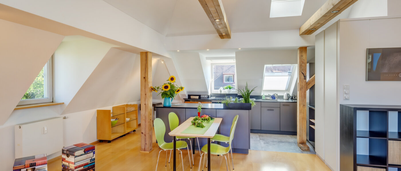 attic apartment München Fasangarten 06 living area 14562