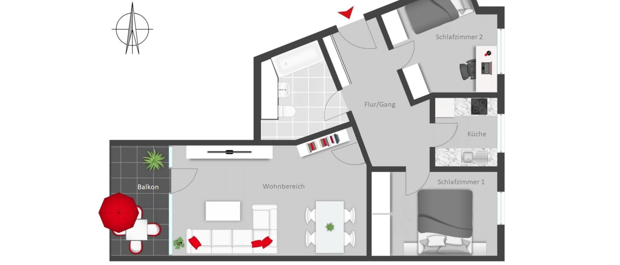 apartment München Neuperlach 01 floor plan 14565