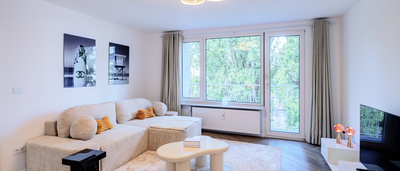 apartment München Schwabing (rechts der Leopoldstraße) 02 living area 14569