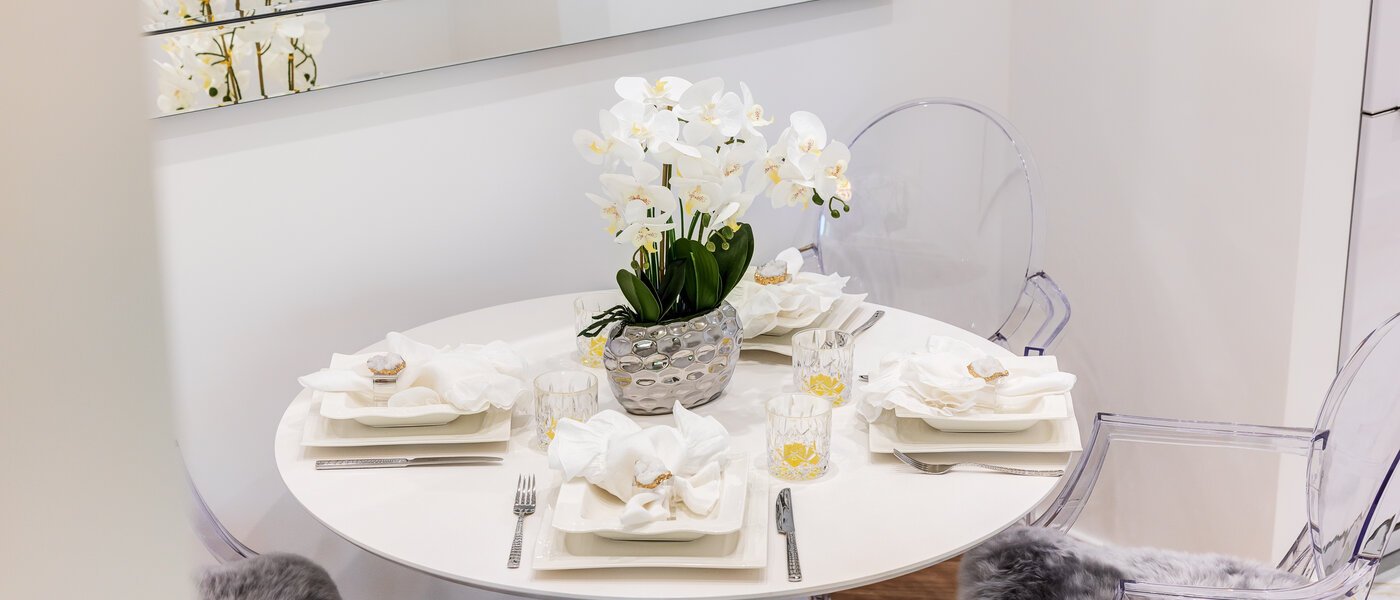 apartment München Schwabing (rechts der Leopoldstraße) 02 dining area 14569