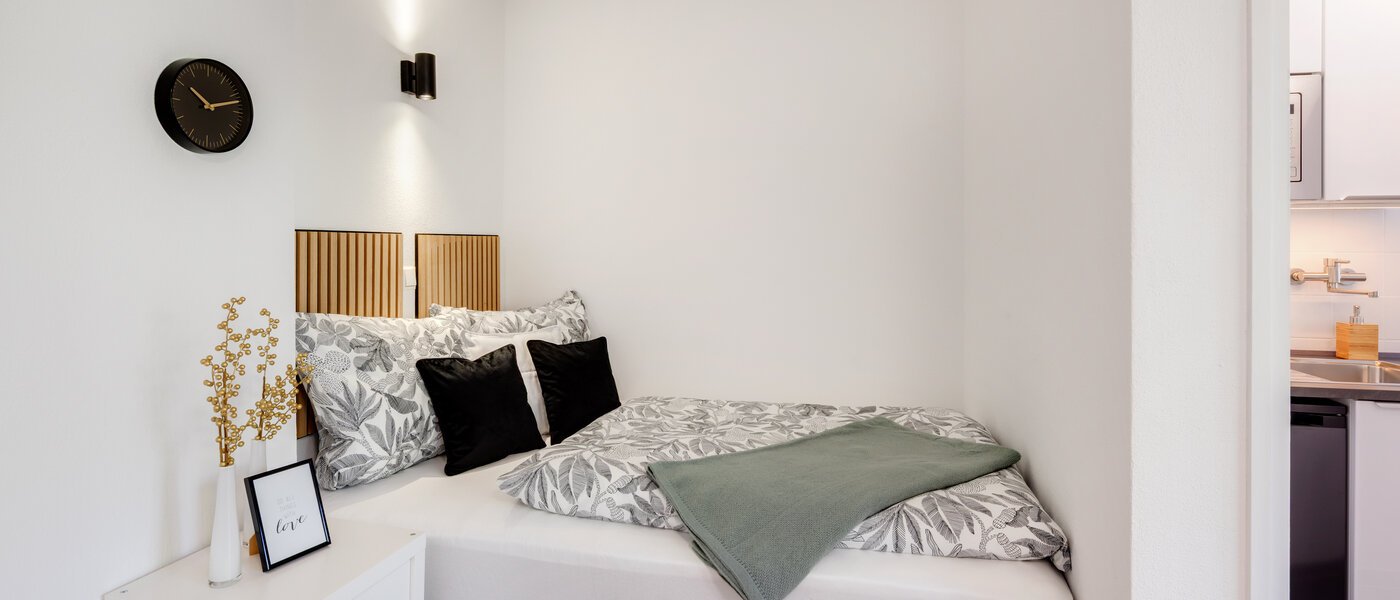 apartment München Sendling-Westpark 01 sleeping area 14571