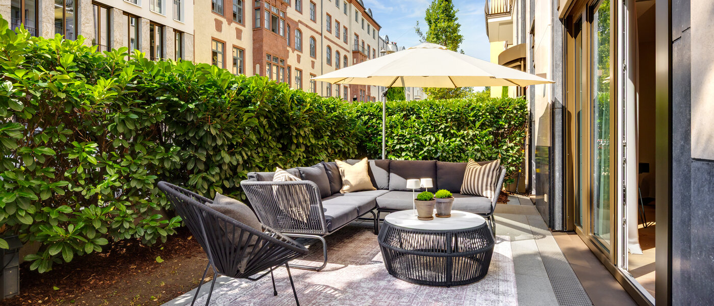 apartment München Maxvorstadt - Museumsviertel 01 terrace 14574