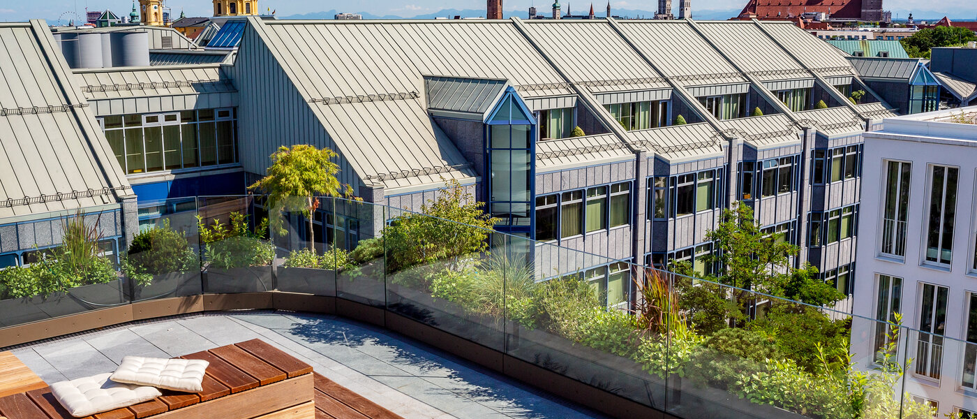 apartment München Maxvorstadt - Museumsviertel 03 communal terrace 14574