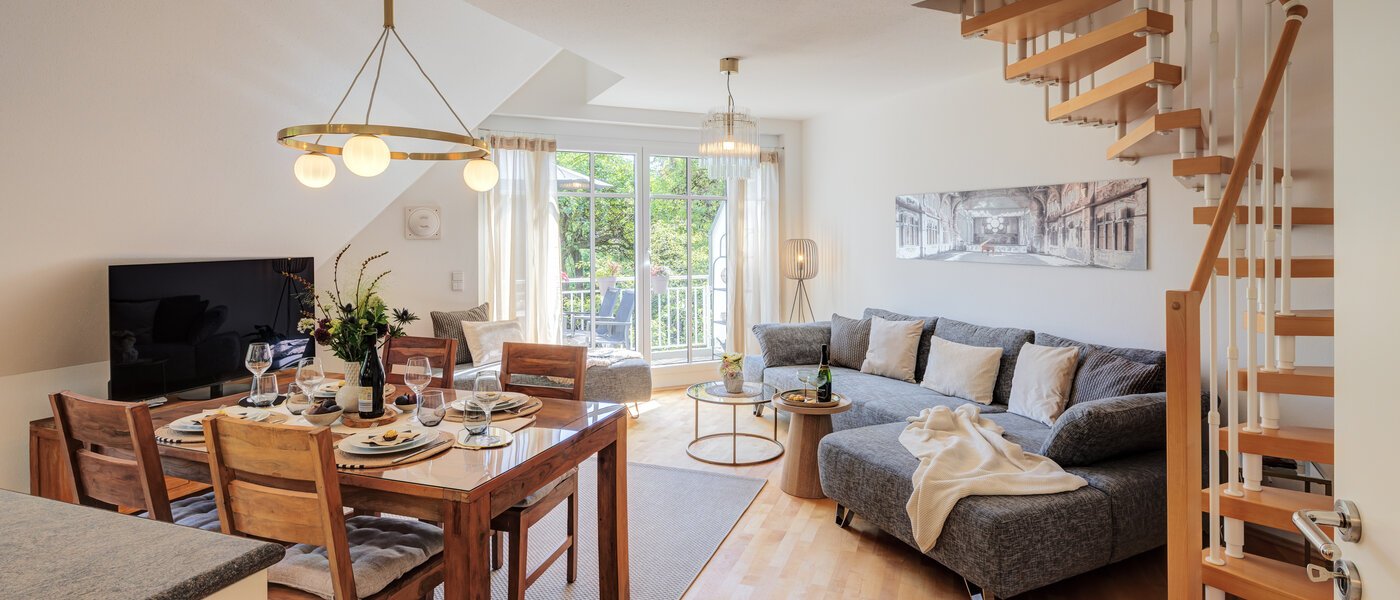 maisonette Gröbenzell 01 living area 14575