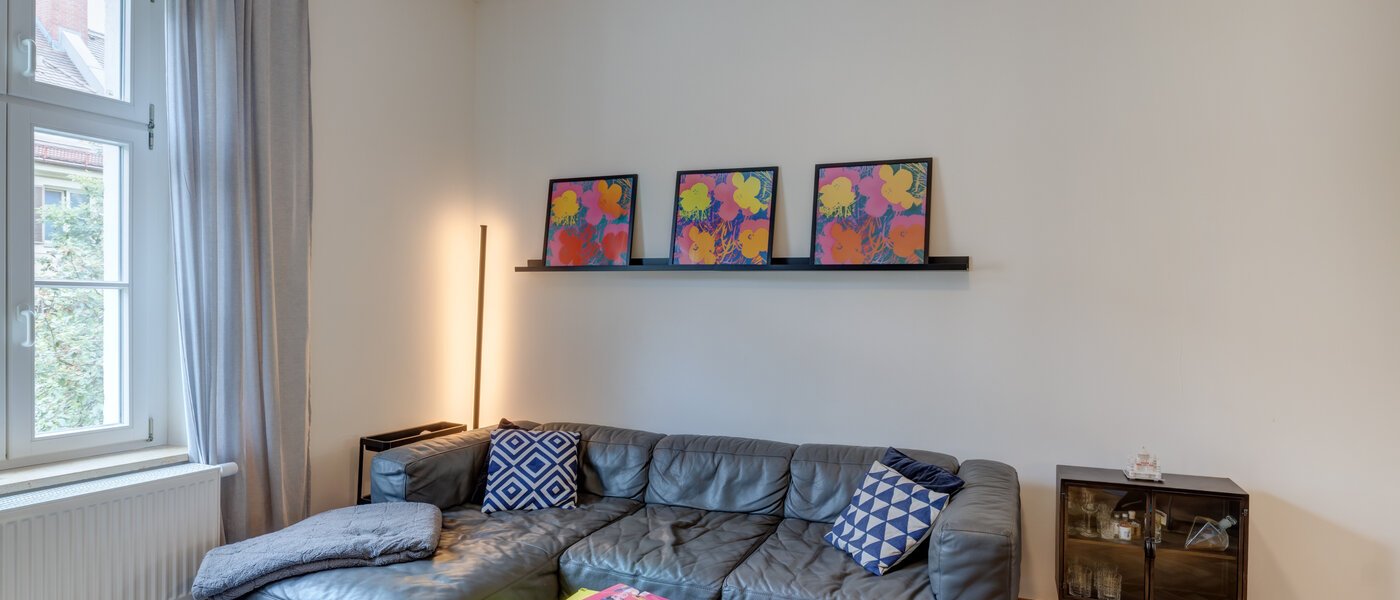 apartment München Altbogenhausen 02 living room 14584