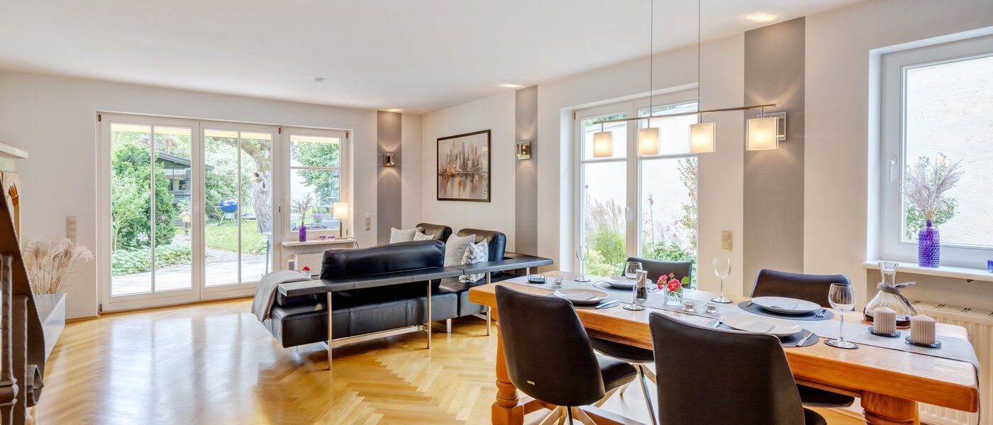 maisonette München Fasangarten 04 living area 14585