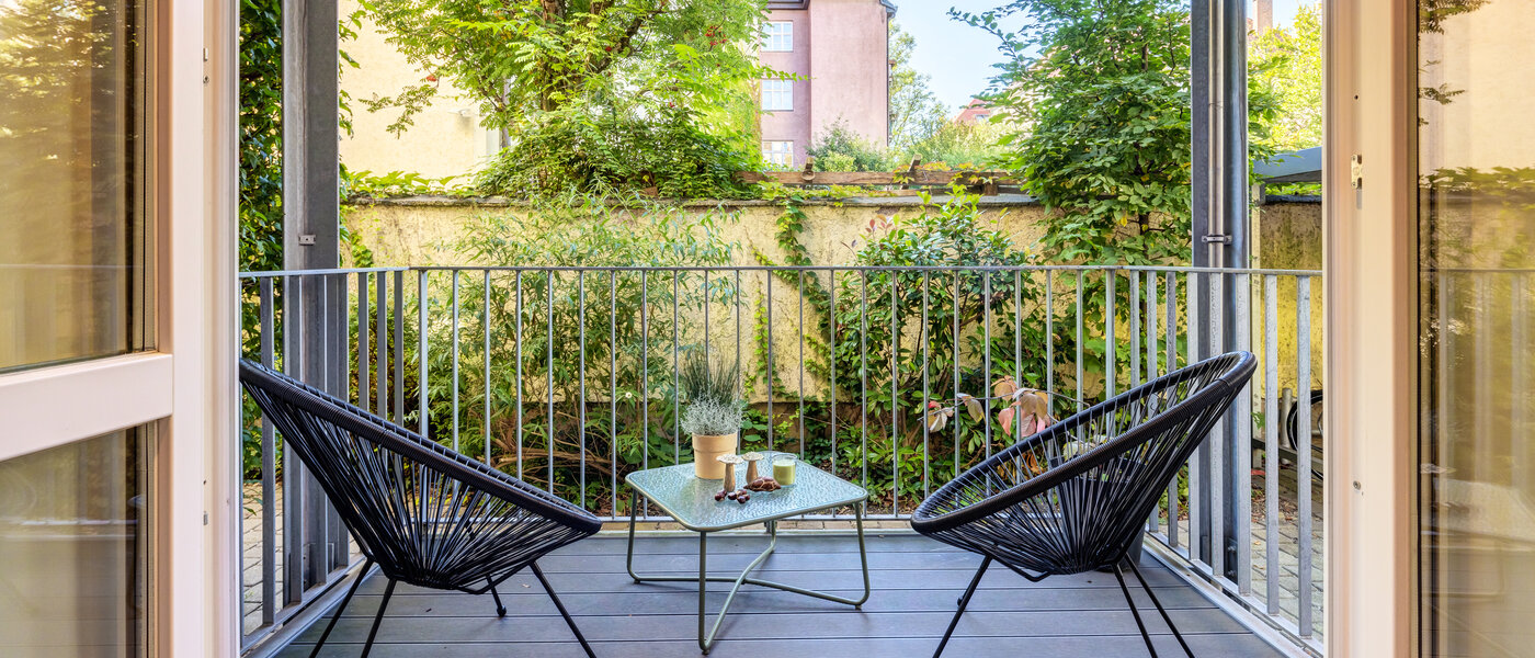 apartment München Schwabing-West 01 balcony 14590