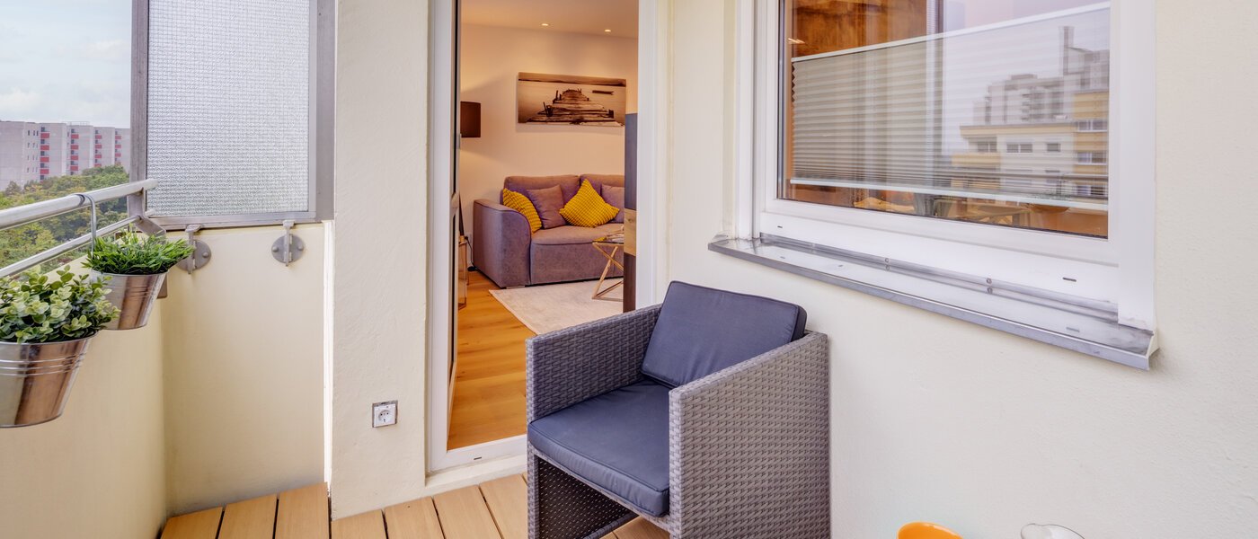 apartment München Westkreuz 03 balcony 14594