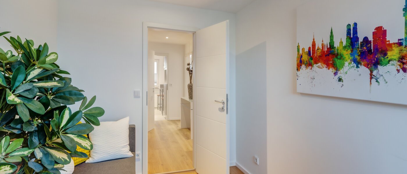 apartment München Westkreuz 03 Workspace/Guestroom 14594