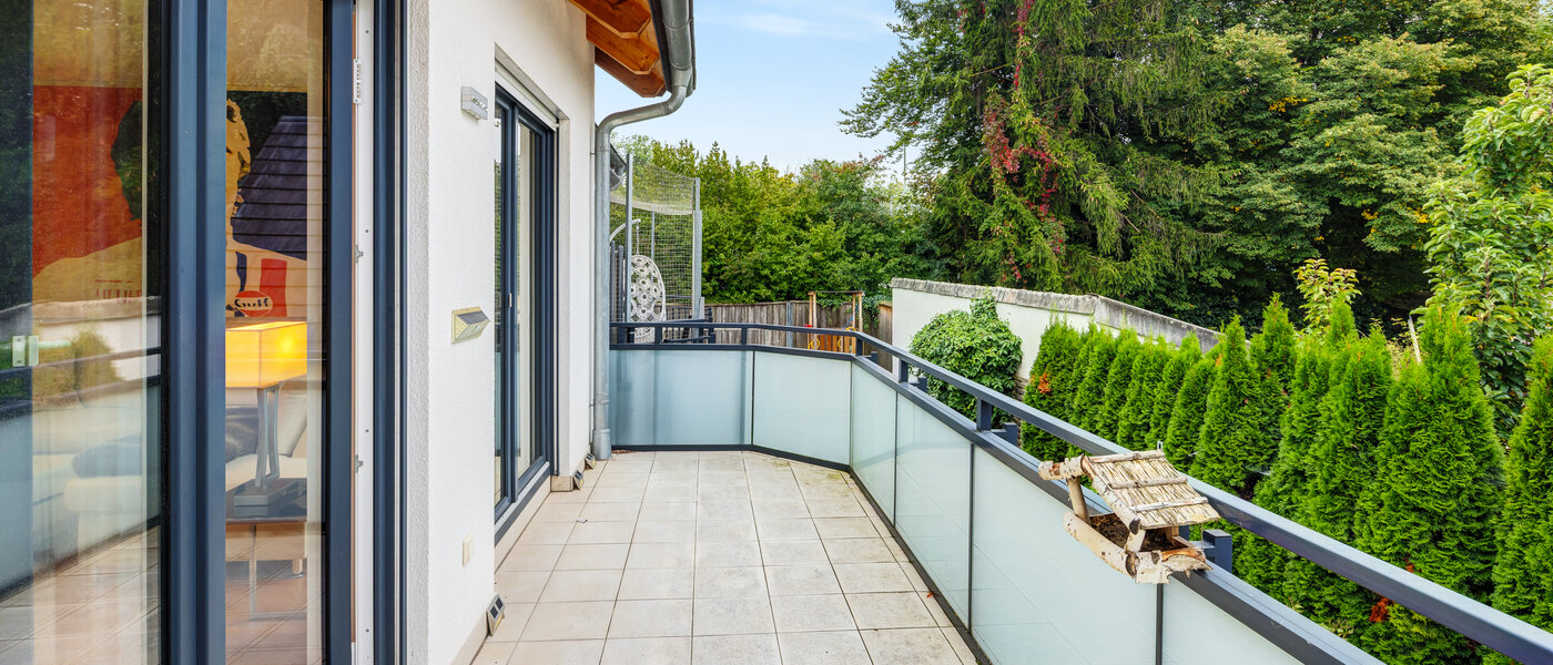 maisonette München Freimann 02 balcony 14598
