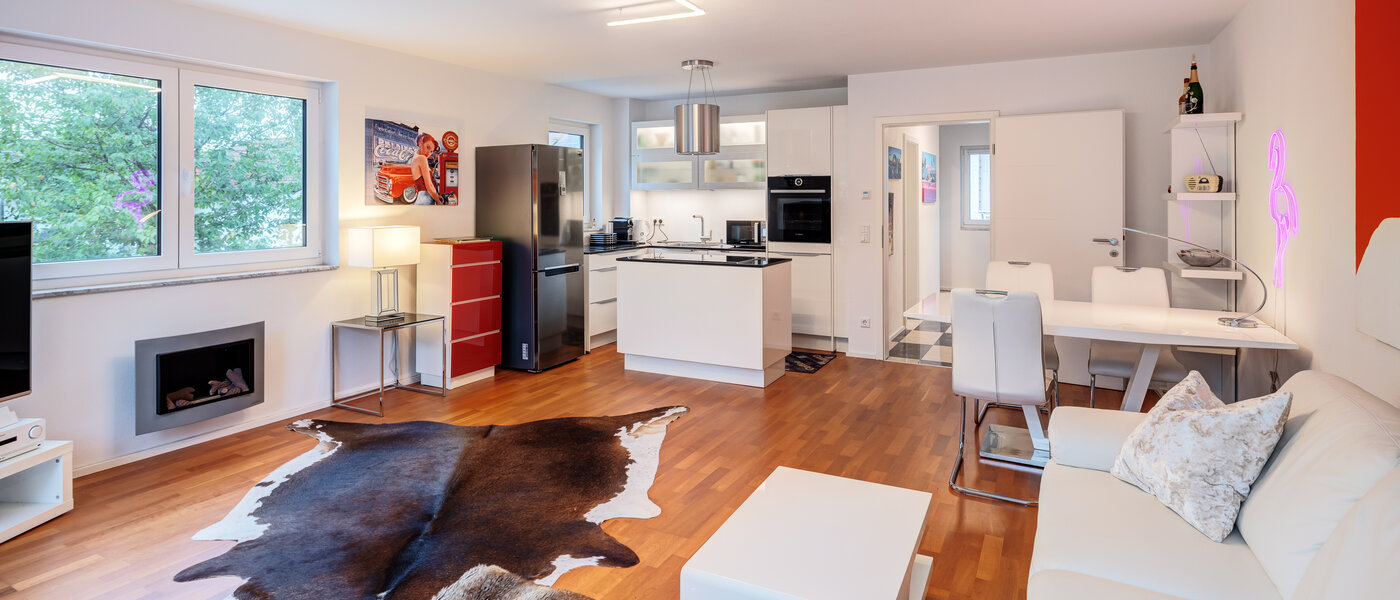 maisonette München Freimann 03 living area 14598