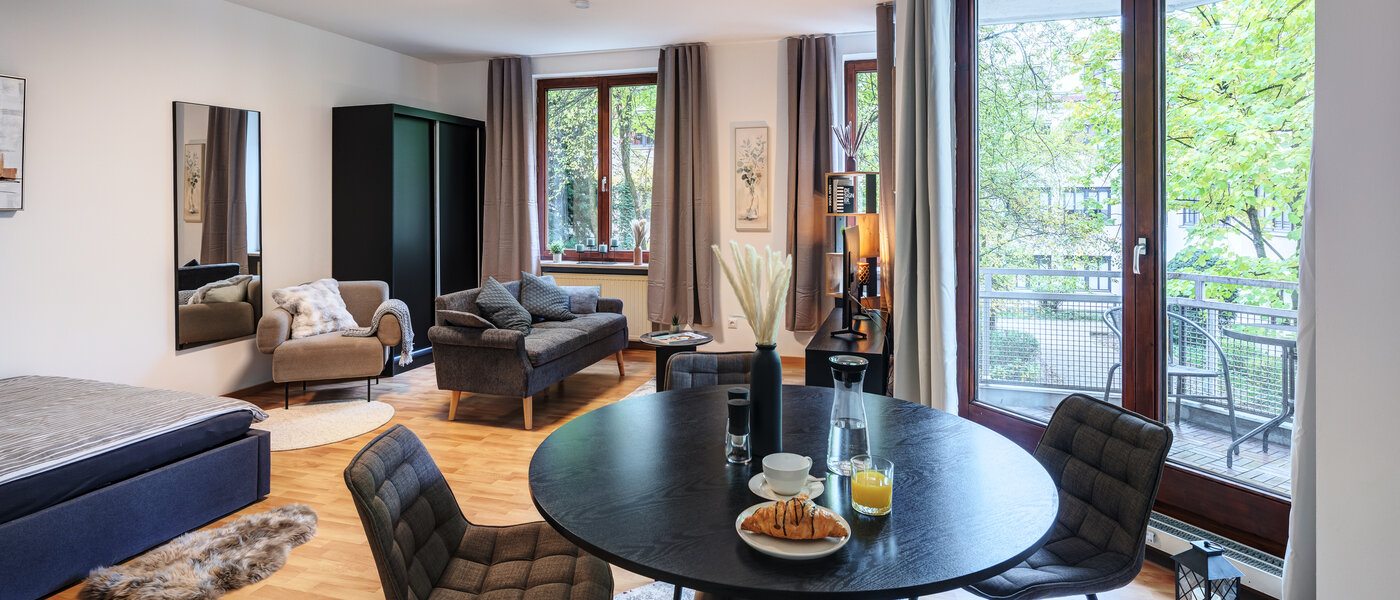 apartment München Maxvorstadt - Westen 05 living area 14611