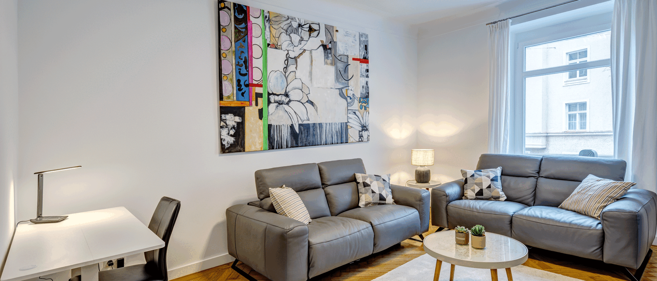 apartment München Westend 05 living area 14613