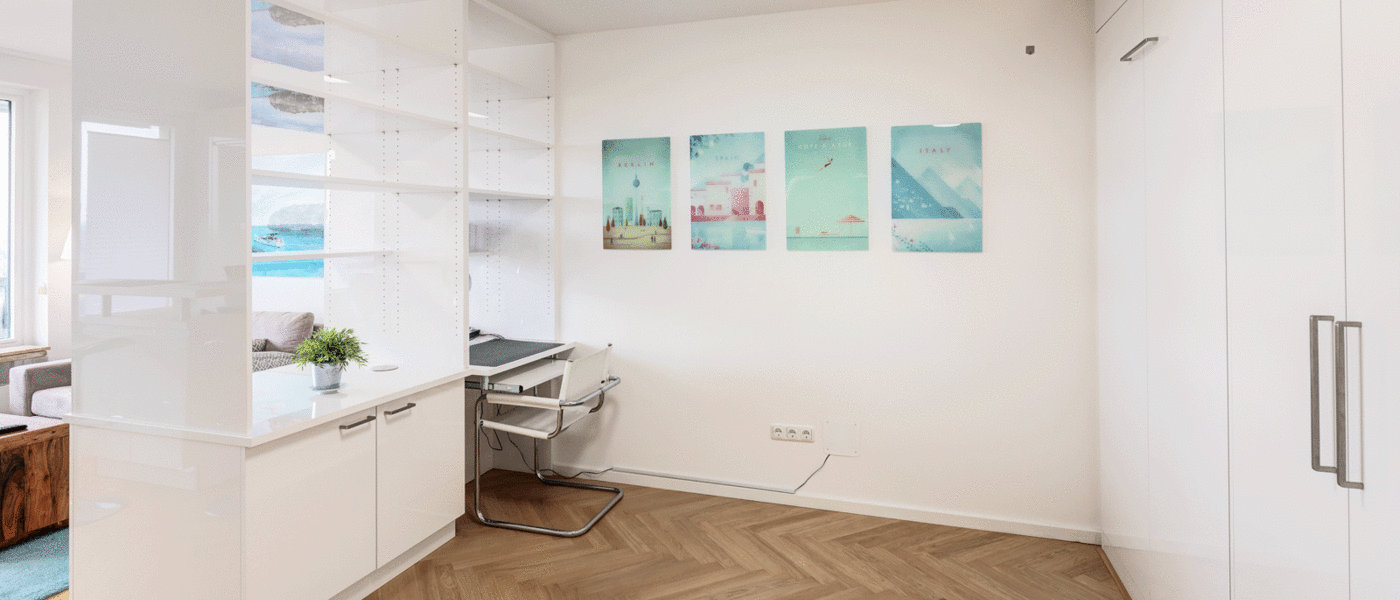 studio München Parkstadt Solln 01 sleeping area 14617