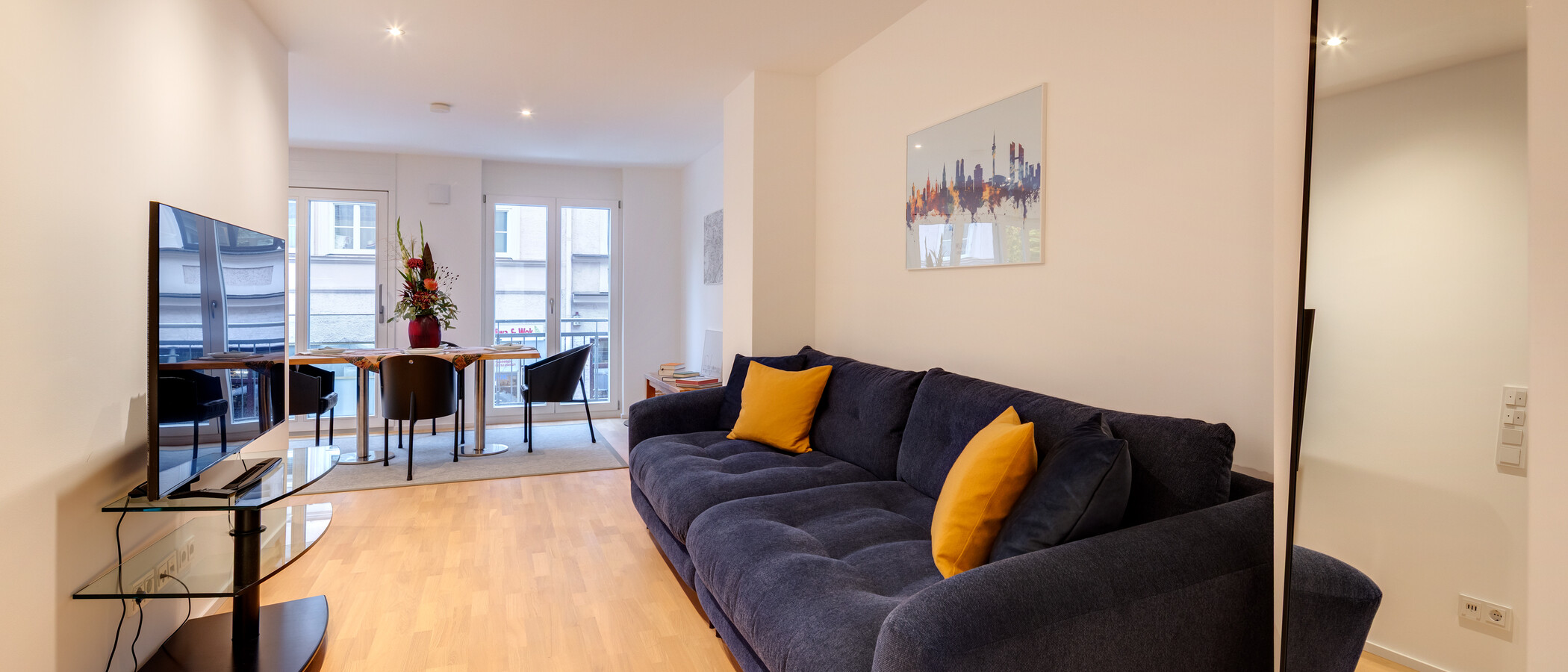 apartment München Maxvorstadt 03 living area 14633