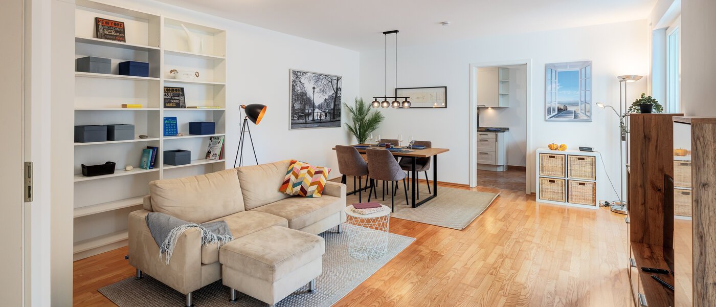 apartment München Parkstadt Schwabing 01 living area 14647