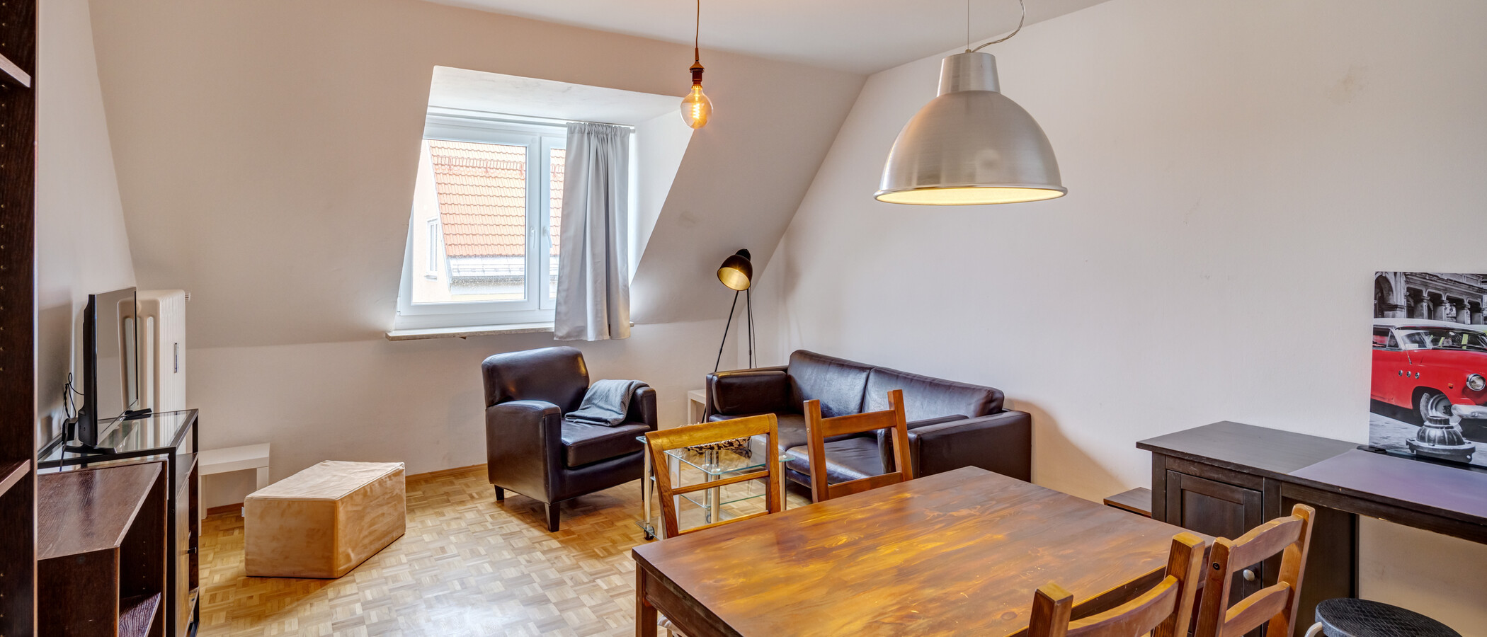 attic apartment München Untergiesing 01 living area 14653