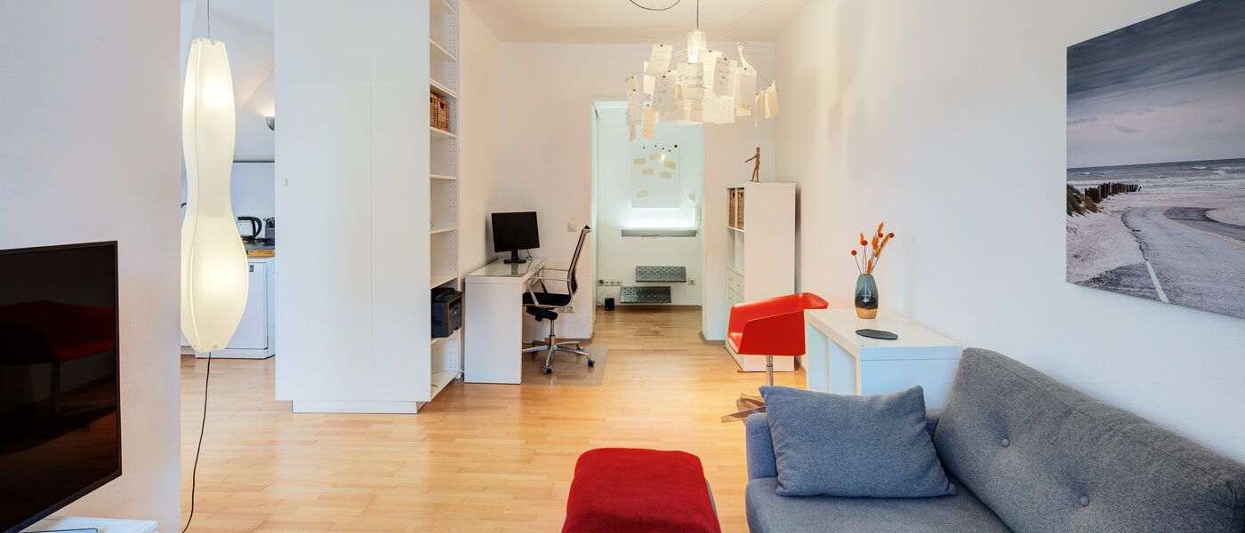 apartment München Westend 03 living area 14660