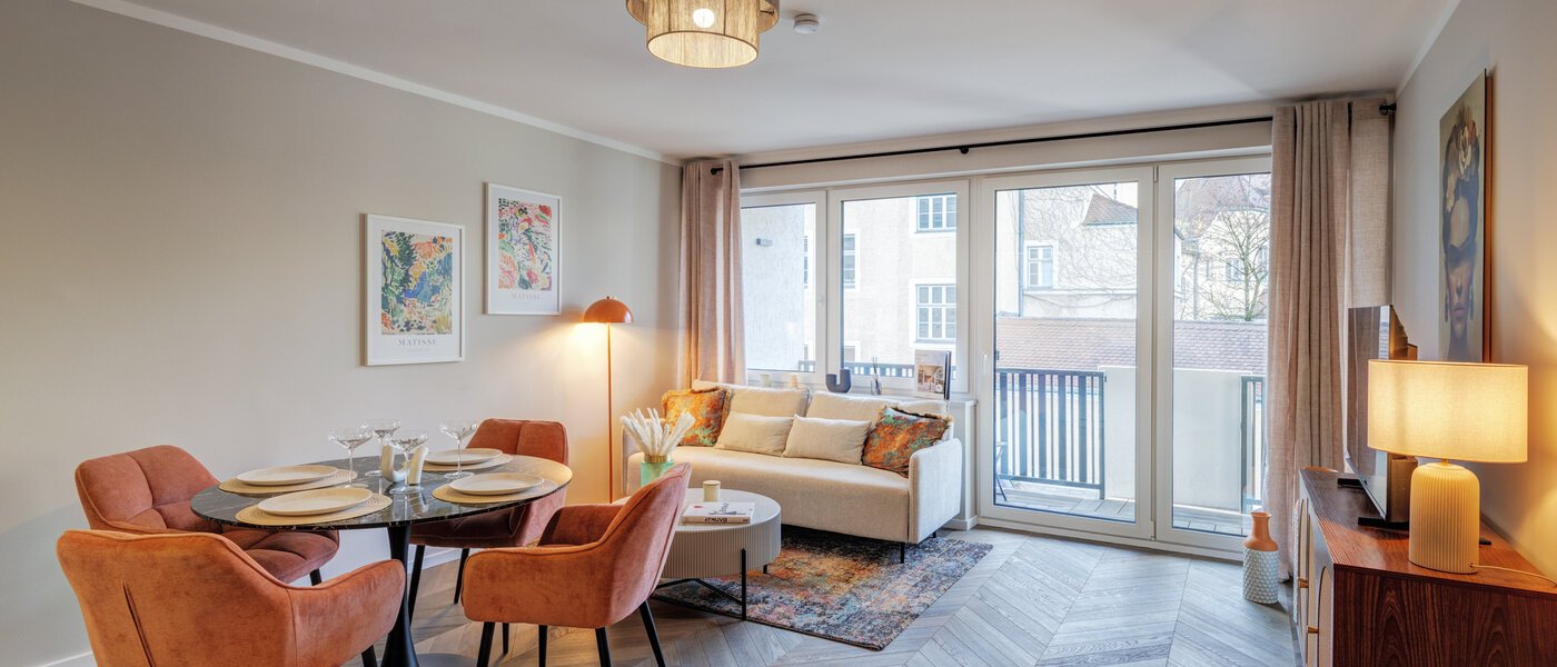 apartment München Nymphenburg 02 living area 14667