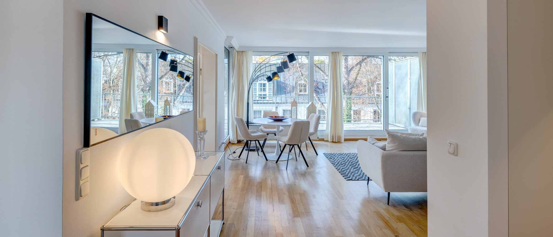 apartment München Herzogpark 05 living area 14676