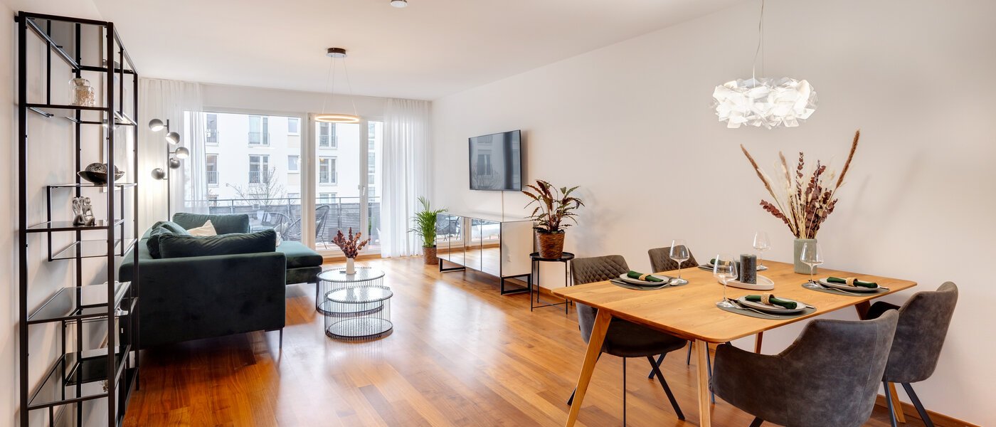 apartment München Neuhausen 03 living area 14677