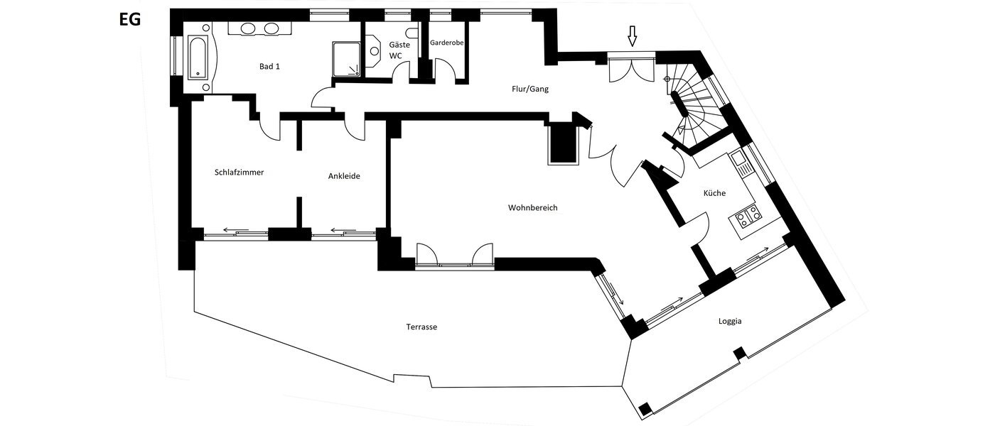villa Starnberg 01 floor plan 14680