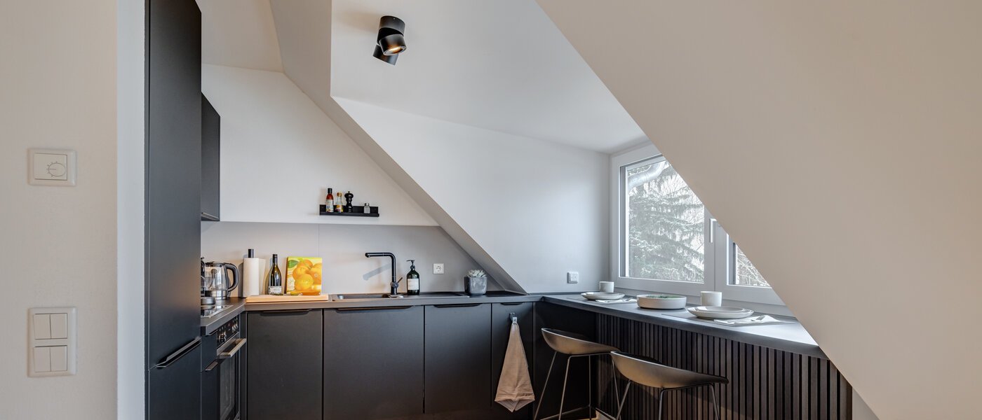 attic apartment München Allach 02 kitchen 14692