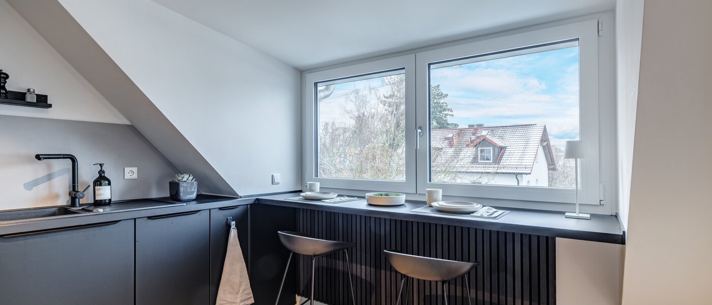 attic apartment München Allach 03 kitchen 14692