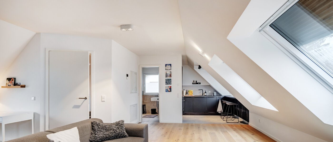 attic apartment München Allach 03 living area 14692