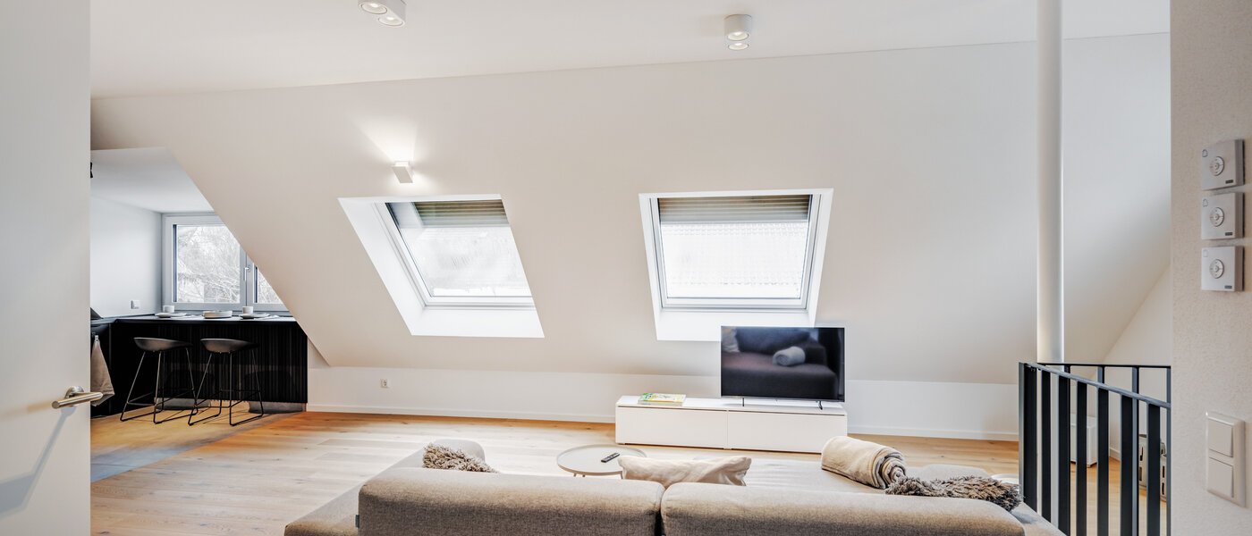 attic apartment München Allach 04 living area 14692