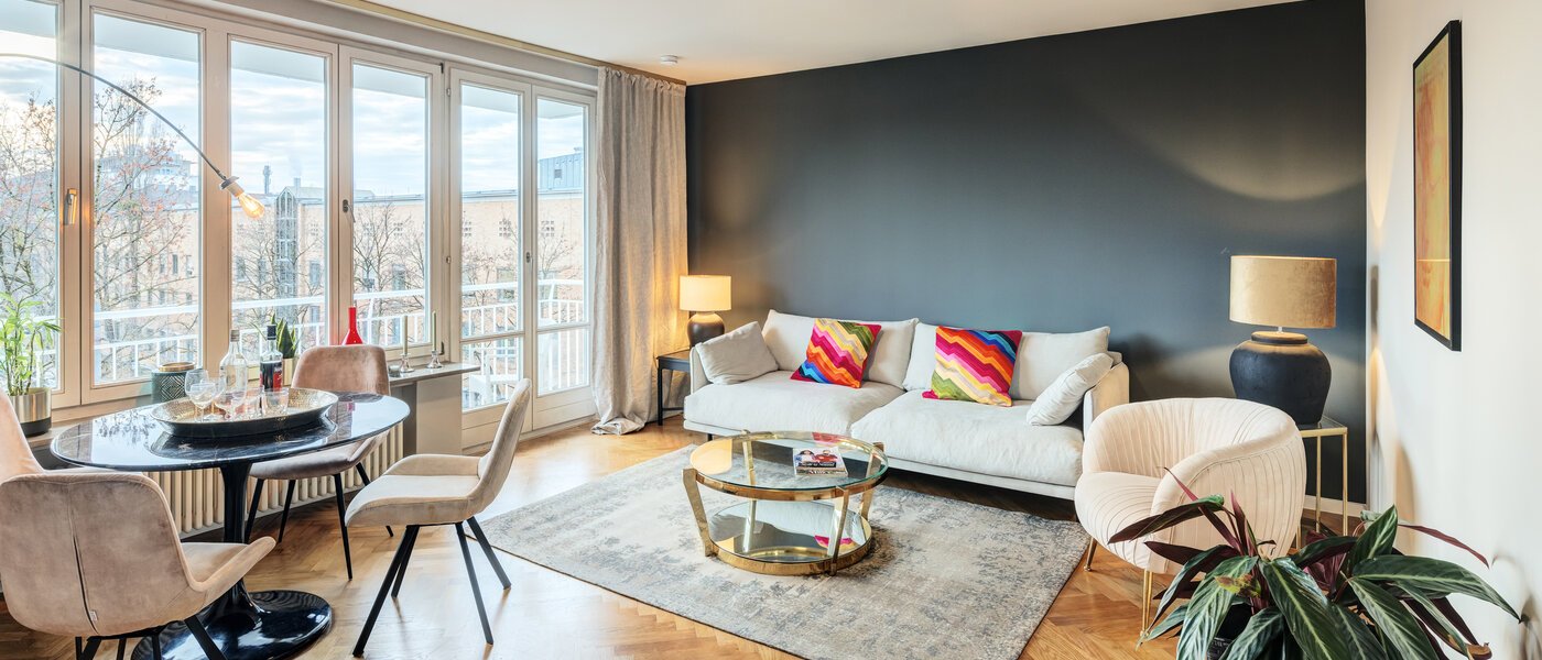 apartment München Maxvorstadt - Universitätsviertel 01 living area 14693