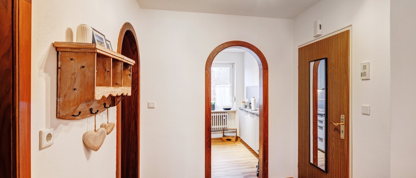 roof terrace apartment München Nymphenburg 01 hall 14694