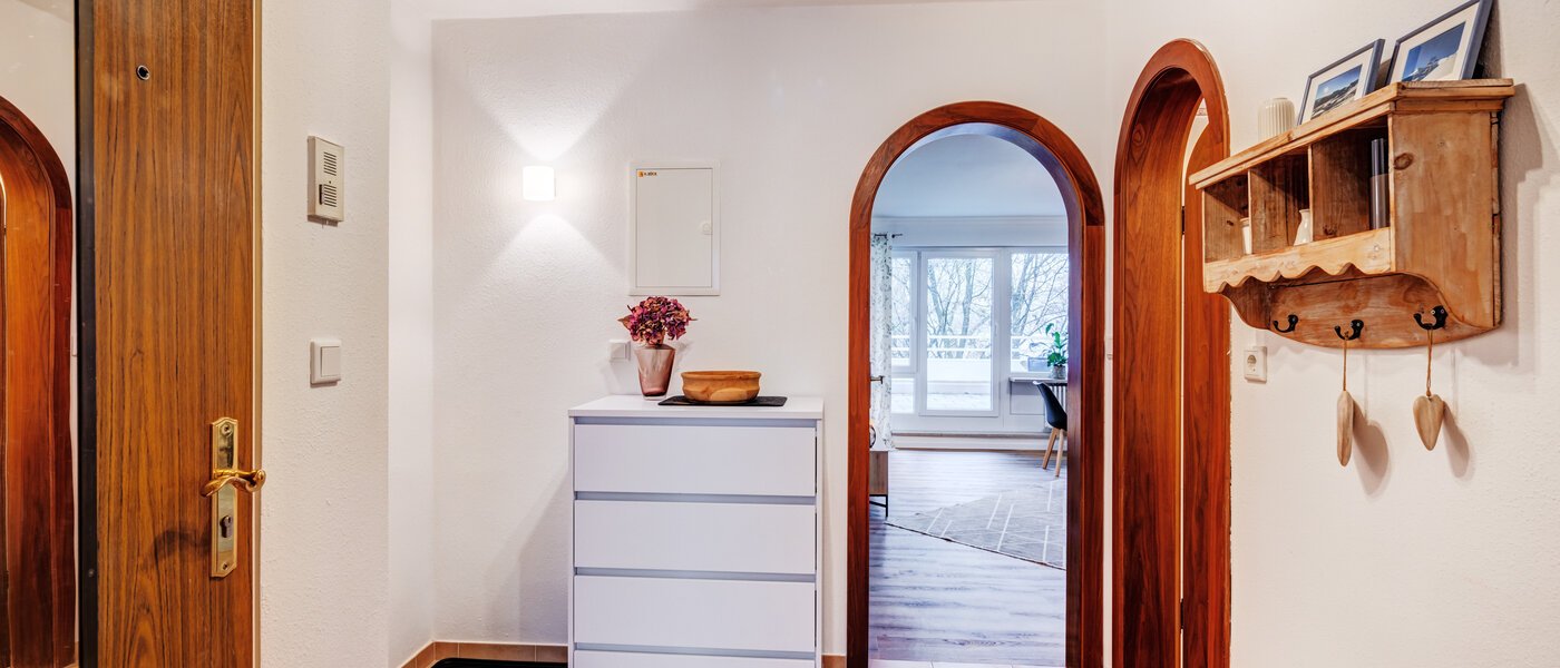 roof terrace apartment München Nymphenburg 03 hall 14694