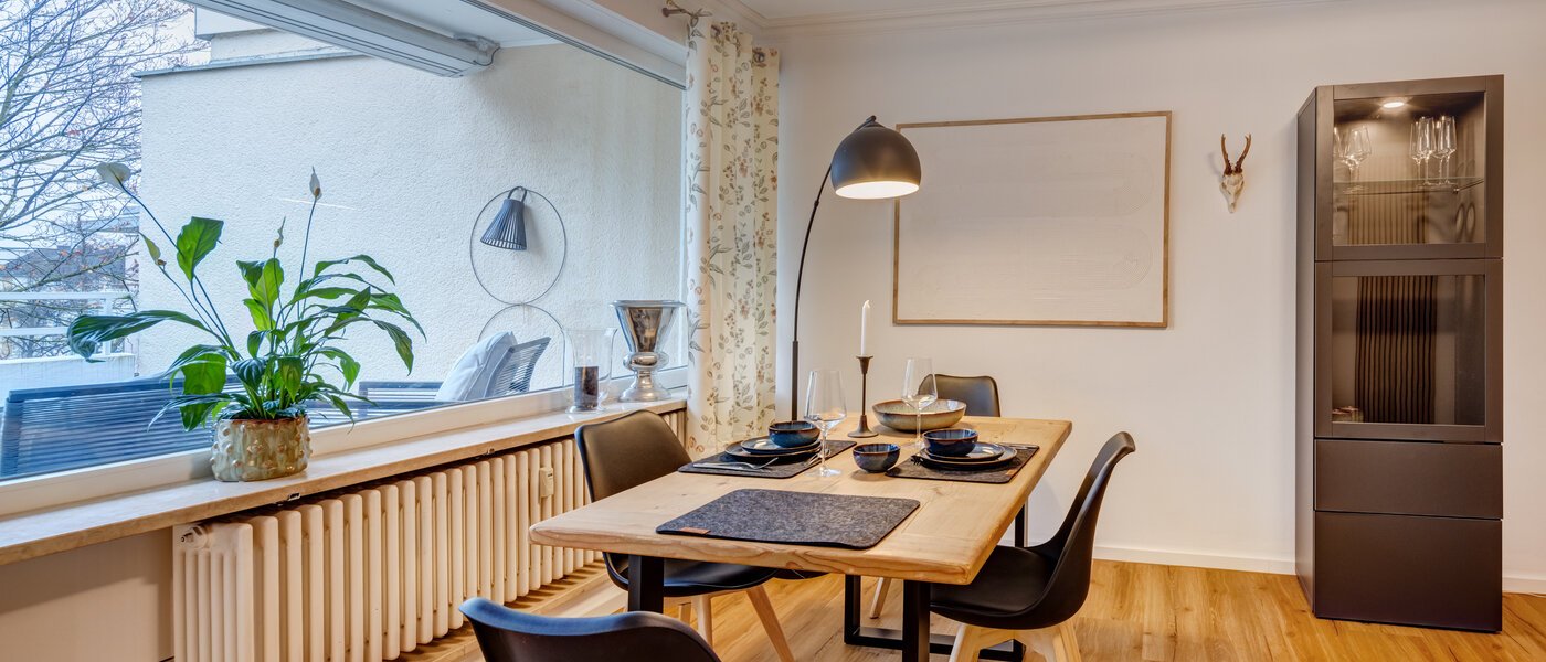 roof terrace apartment München Nymphenburg 02 living room 14694