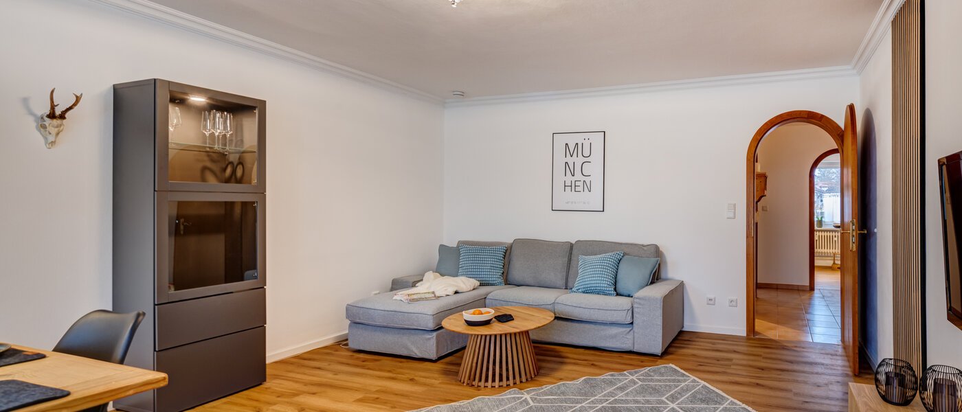 roof terrace apartment München Nymphenburg 03 living room 14694