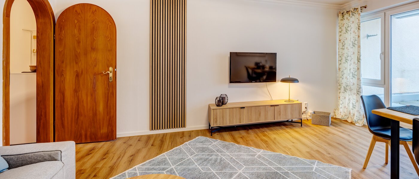 roof terrace apartment München Nymphenburg 04 living room 14694