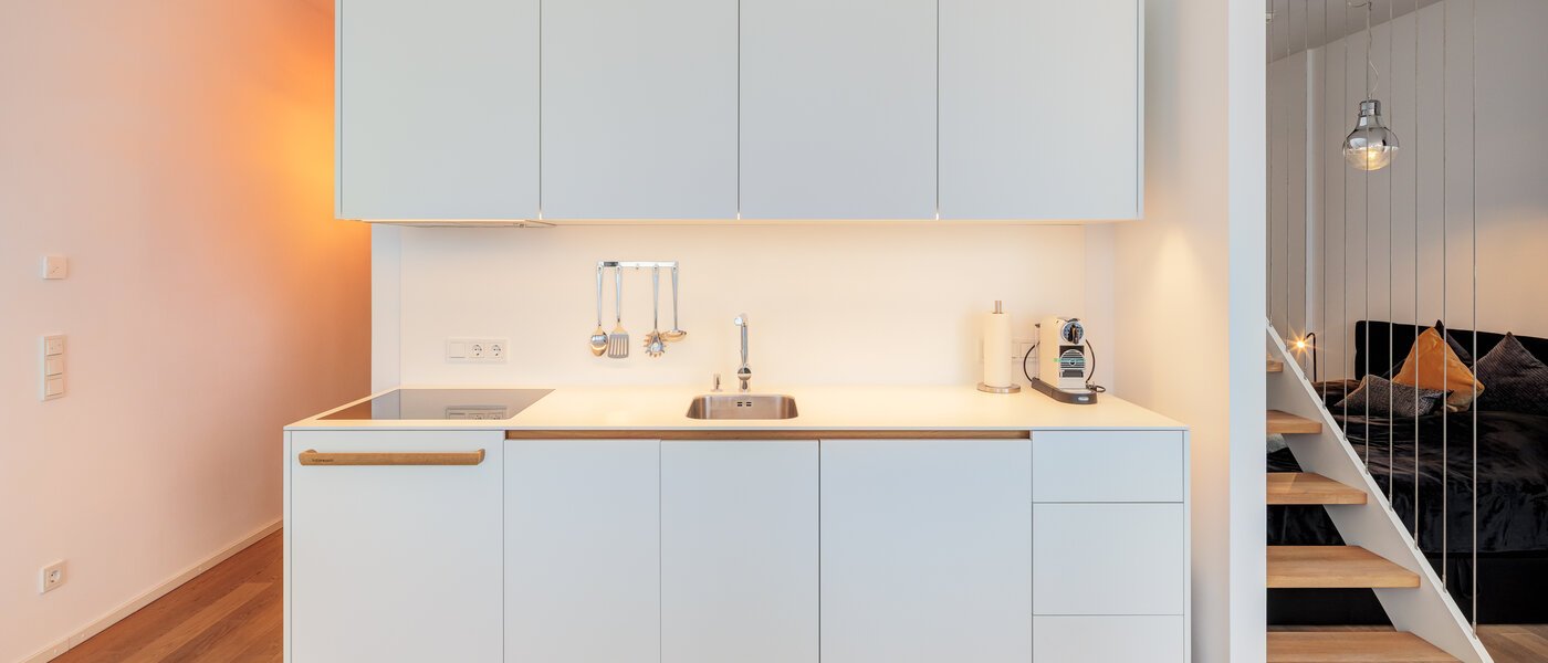 roof terrace apartment München Neuhausen 01 kitchen 14699