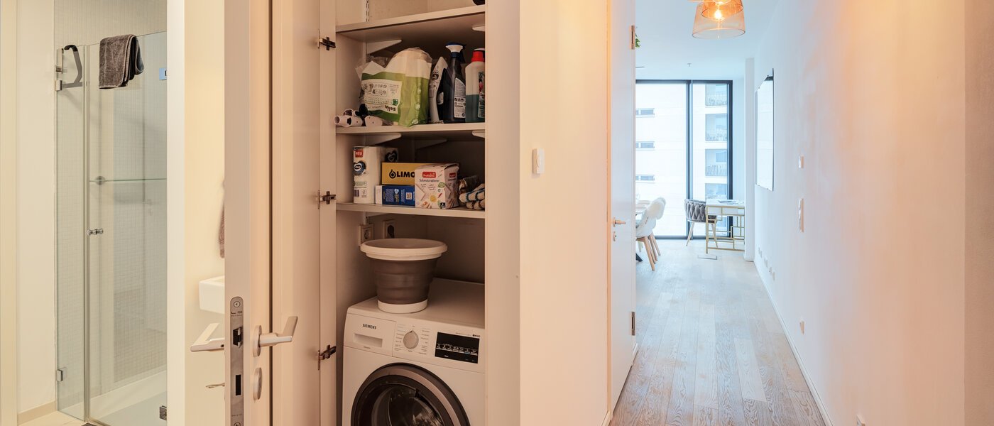 roof terrace apartment München Neuhausen 04 hall 14699