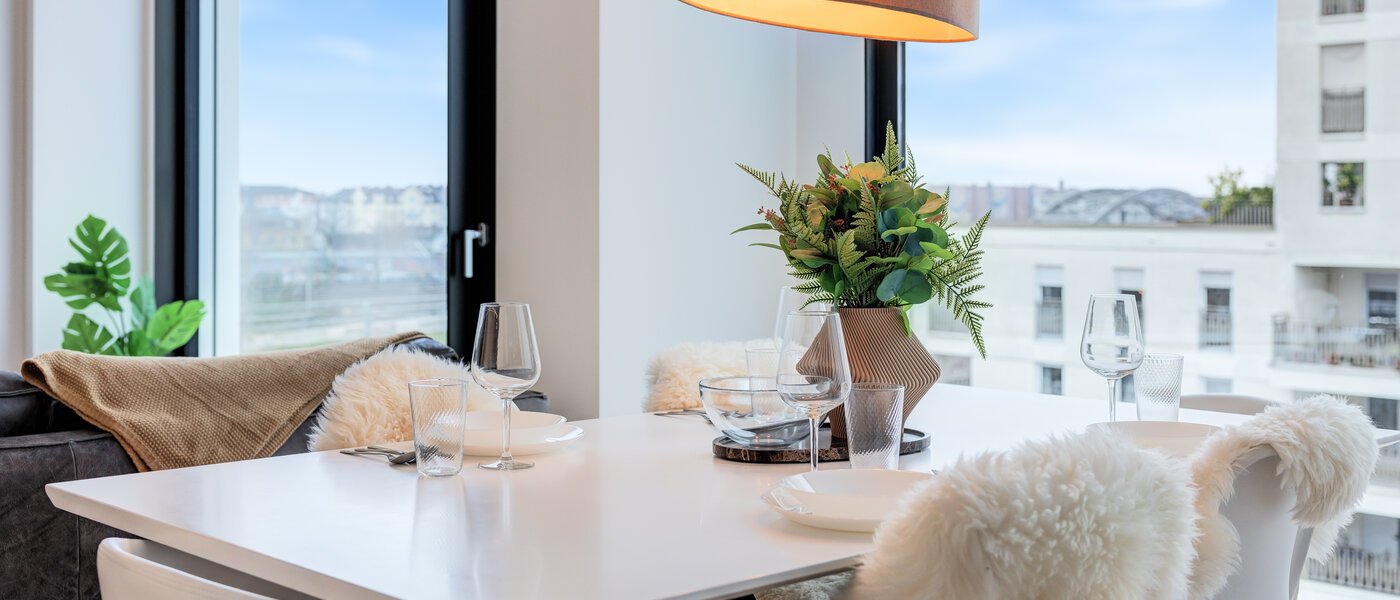 roof terrace apartment München Neuhausen 02 living area 14699