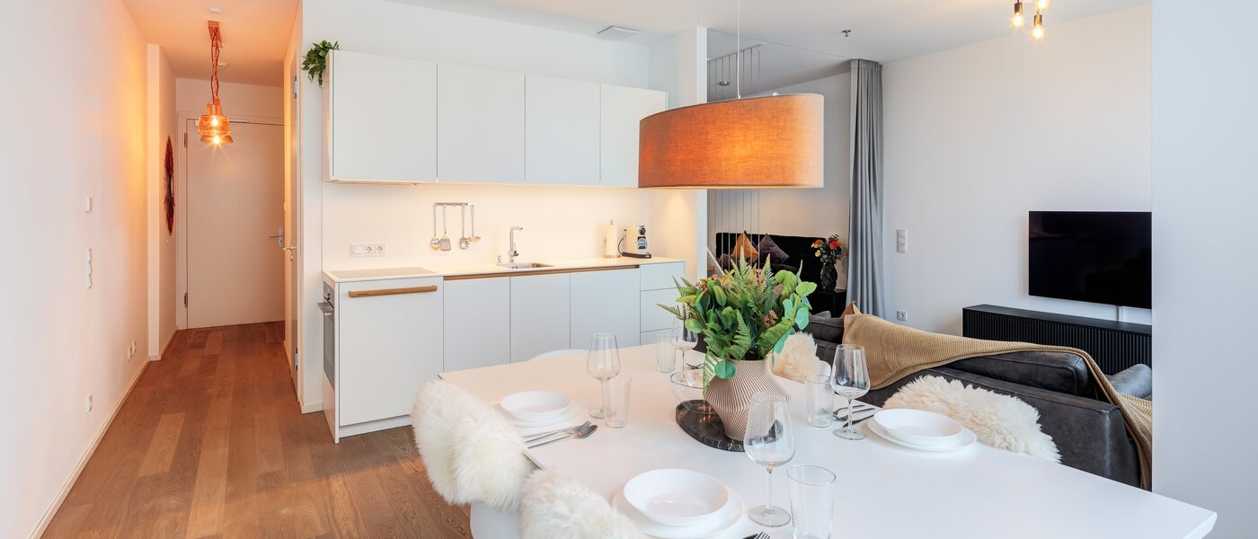 roof terrace apartment München Neuhausen 05 living area 14699