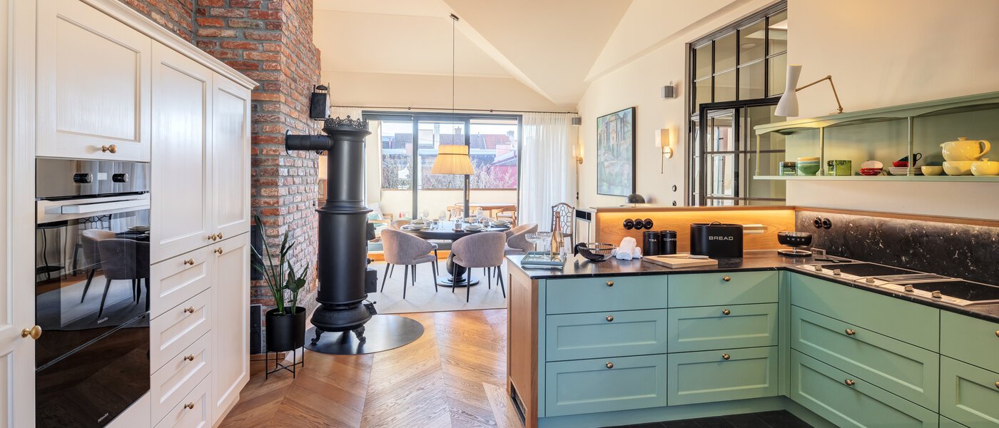 attic apartment München Neuhausen 05 kitchen 14709