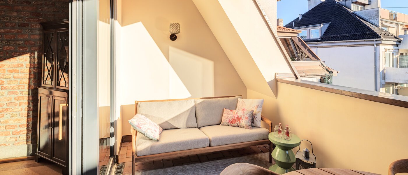 attic apartment München Neuhausen 02 roof terrace 14709