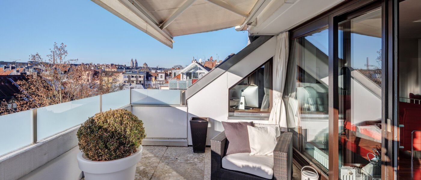 maisonette München Maxvorstadt 03 roof terrace 14710