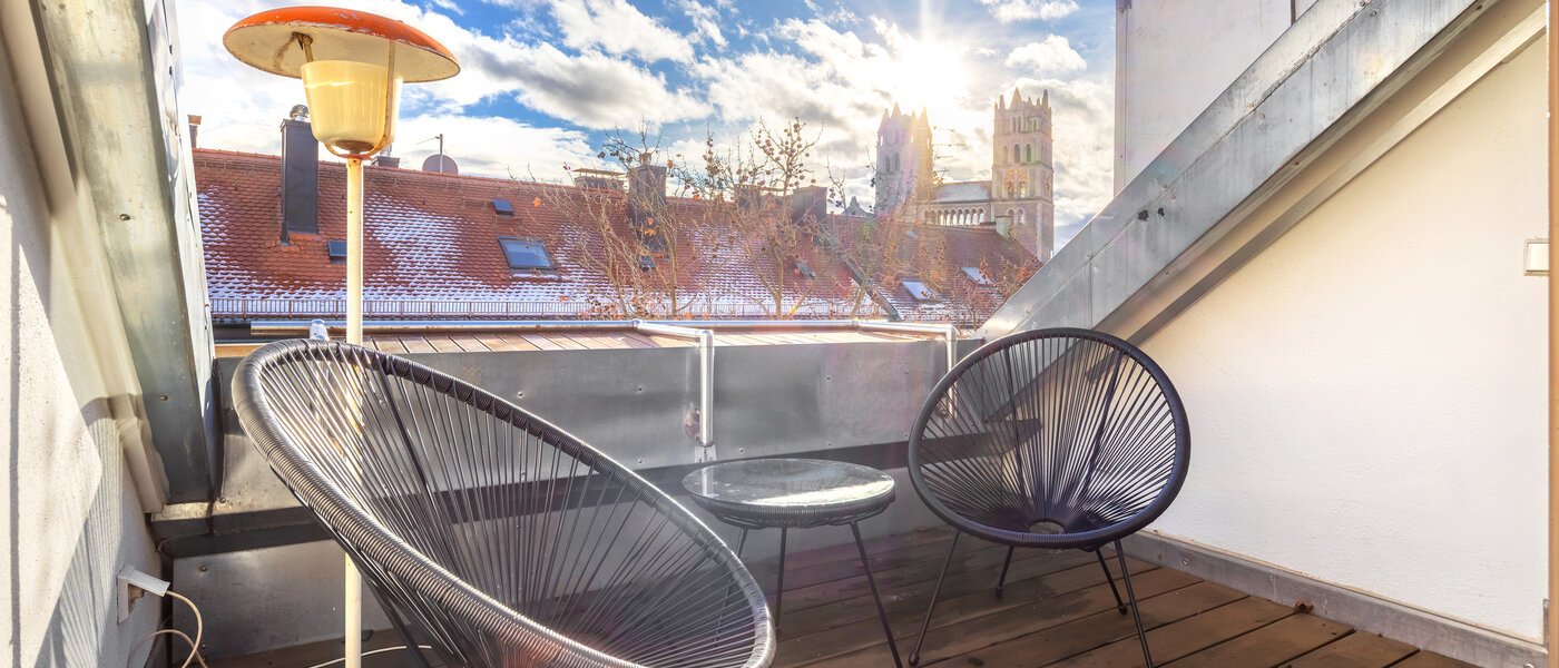 maisonette München Glockenbachviertel 01 roof terrace 14717